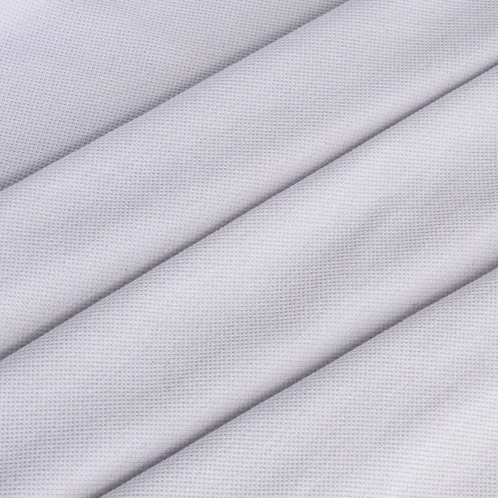 Meia Malha 30.1 Piquet PA Anti-Pilling - BRANCO